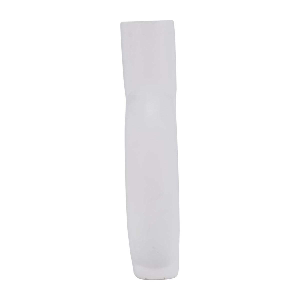 Cer, 9" Round Cut-Out Vase, White Vases and Jars| Sagebrook Home
