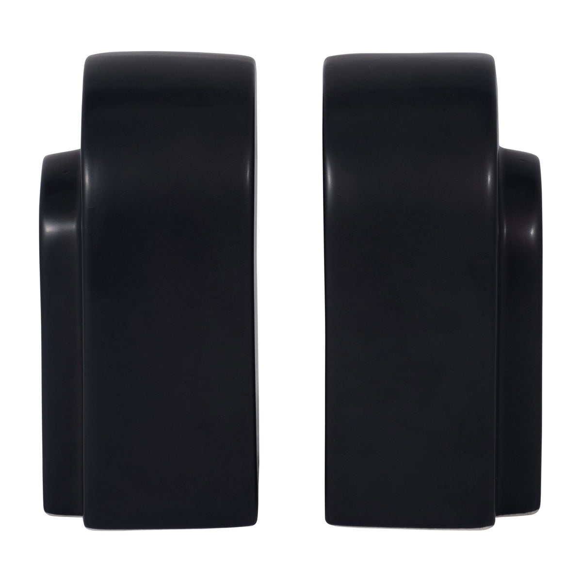 CER, S/2 7" ARCH BOOKENDS, BLACK Table Decors| Sagebrook Home