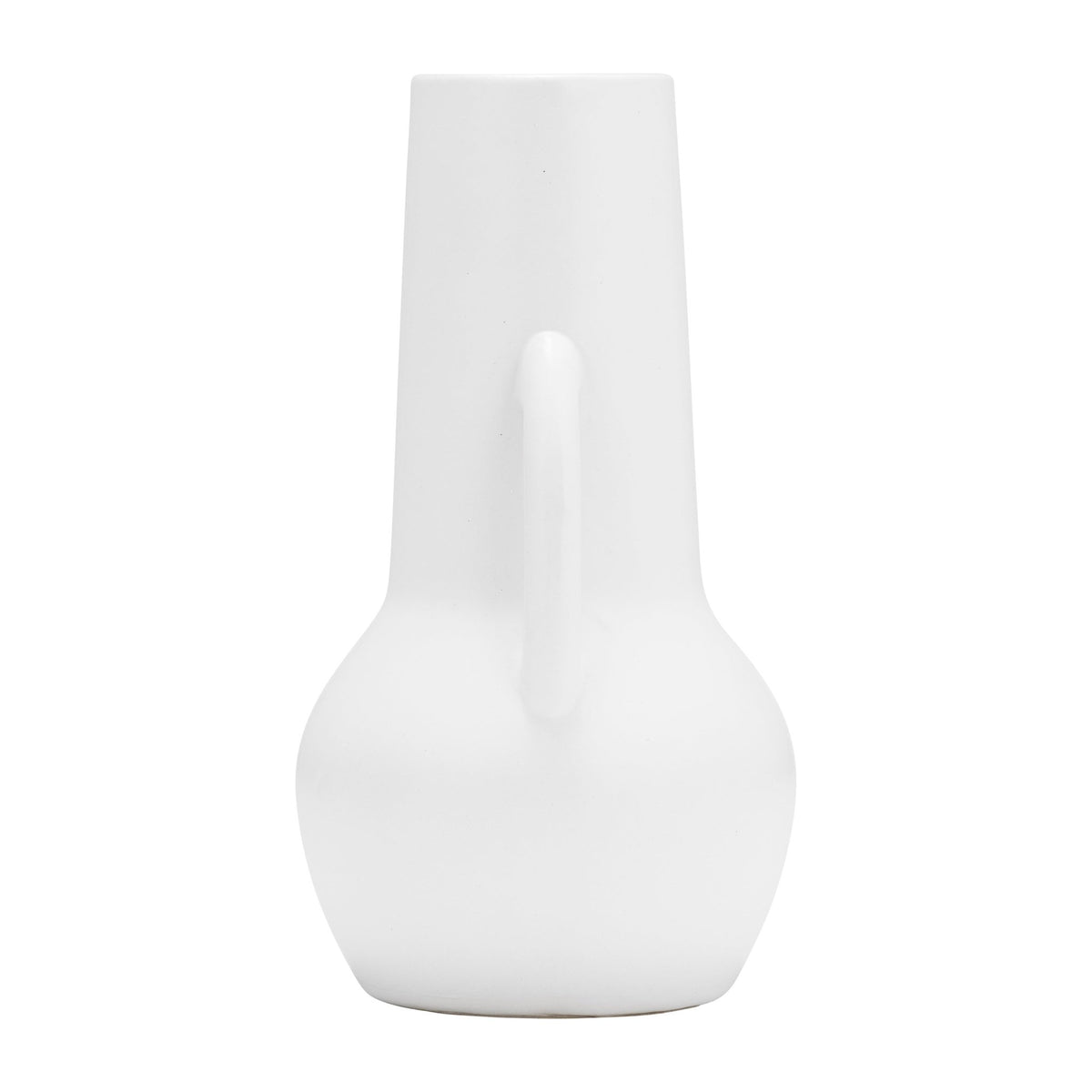 CER,8",VASE W/HANDLES,WHITE Vases and Jars| Sagebrook Home