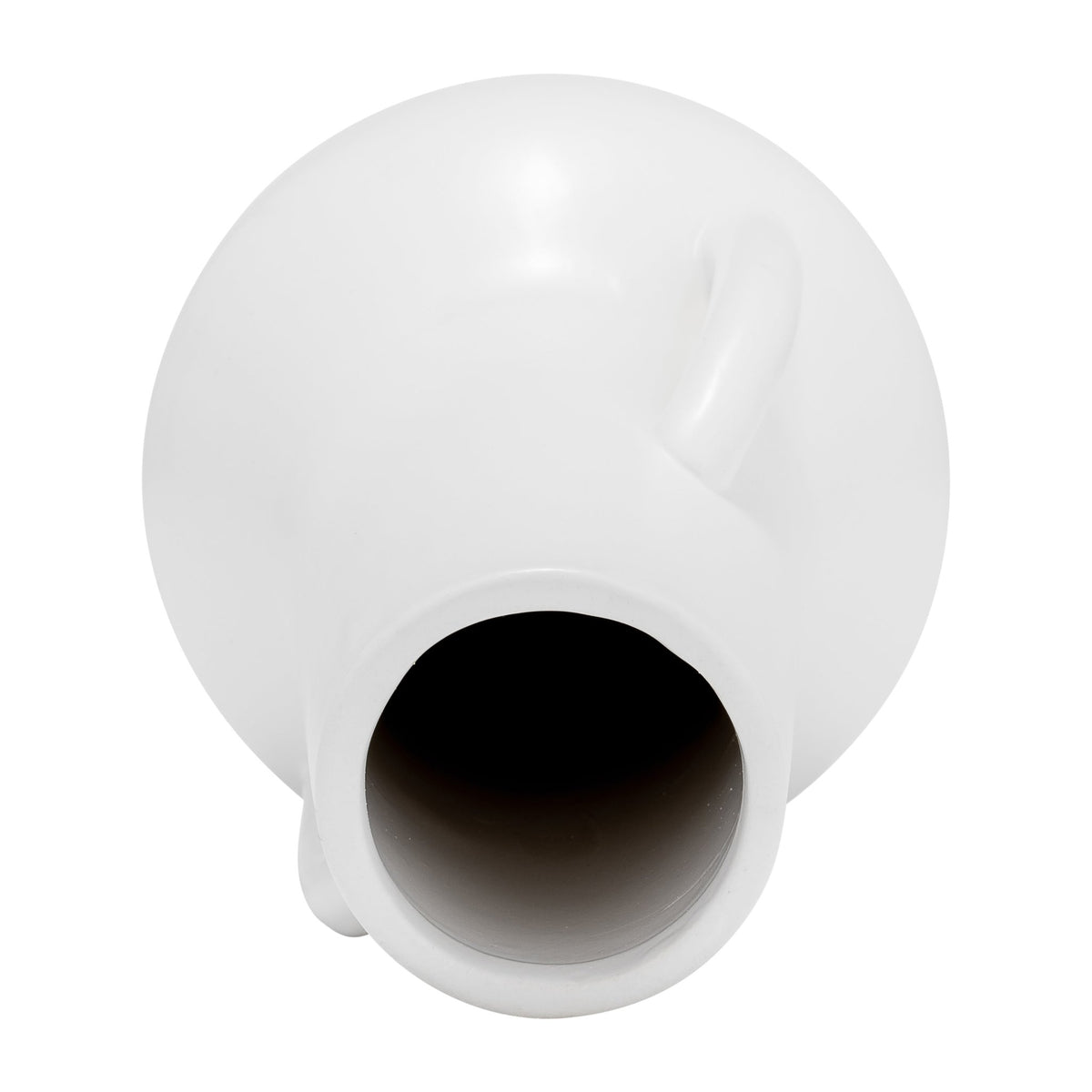 CER,8",VASE W/HANDLES,WHITE Vases and Jars| Sagebrook Home