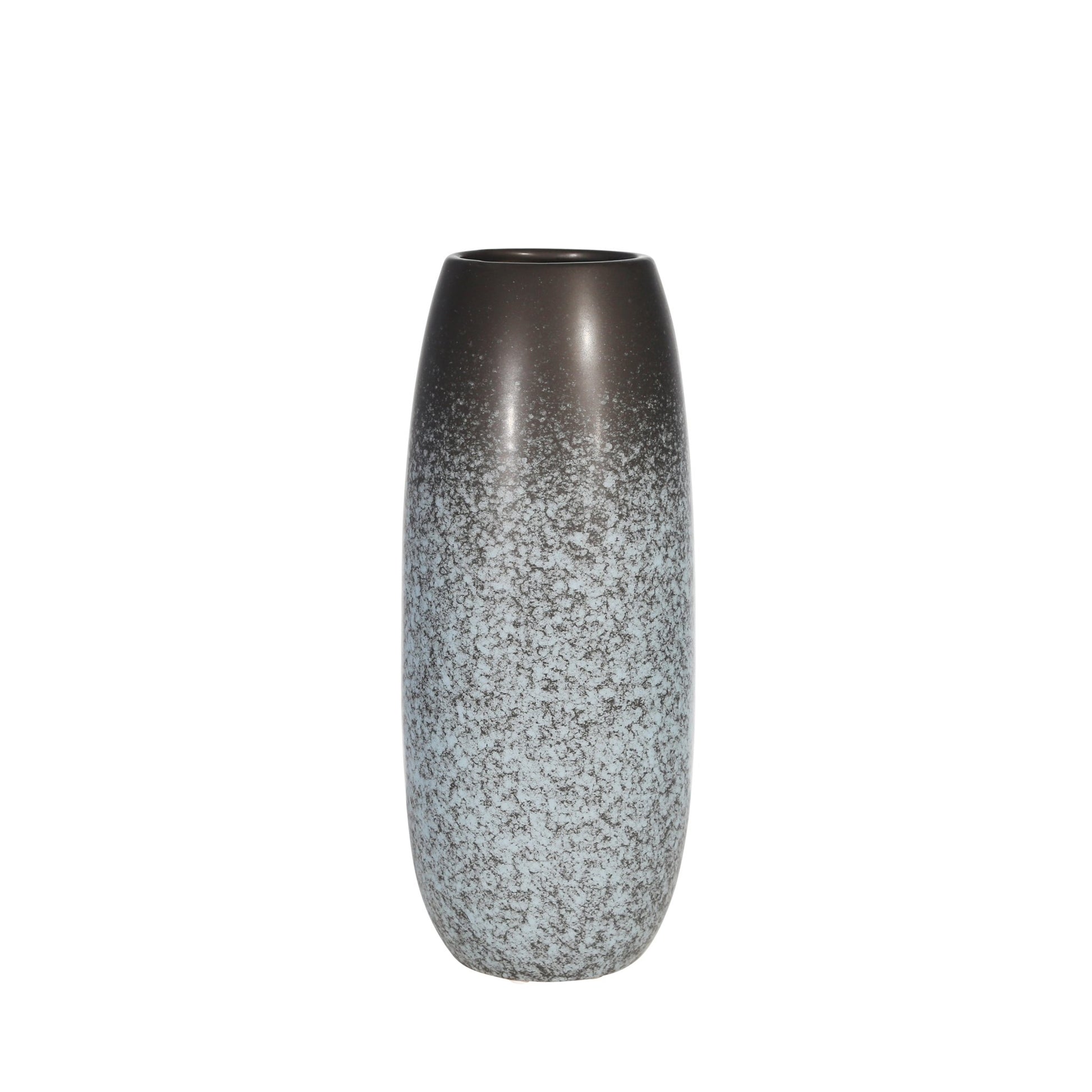 CERAMIC 14" VASE , BLUE MIX Vases and Jars| Sagebrook Home