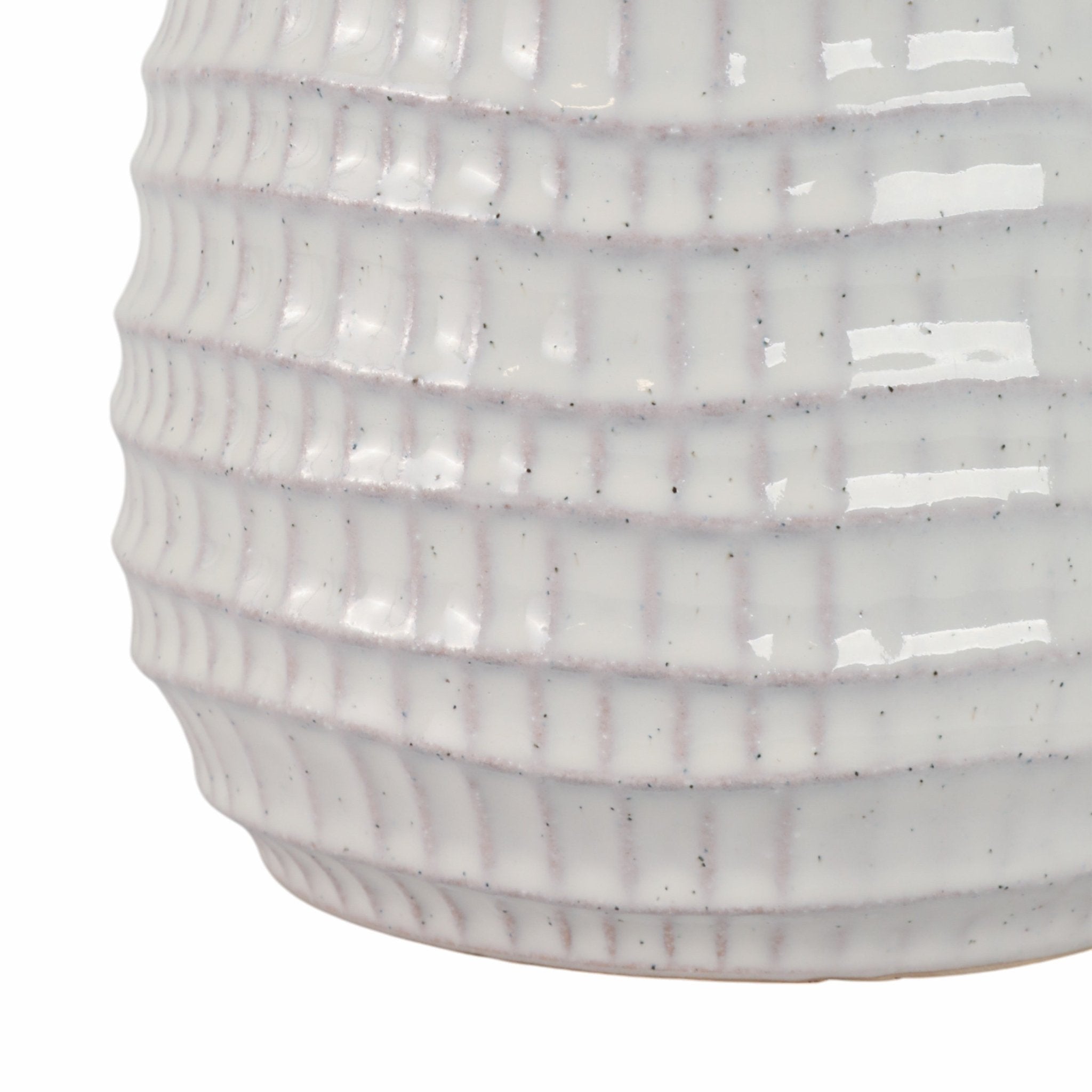 Ceramic 6" Dimpled Hanging Planter, Beige Outdoor Planters| Sagebrook Home
