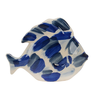Ceramic Blue Fish - Al Rugaib Furniture