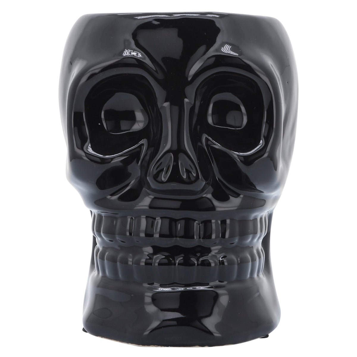 CERAMIC, SKULL VASE Vases and Jars| Sagebrook Home
