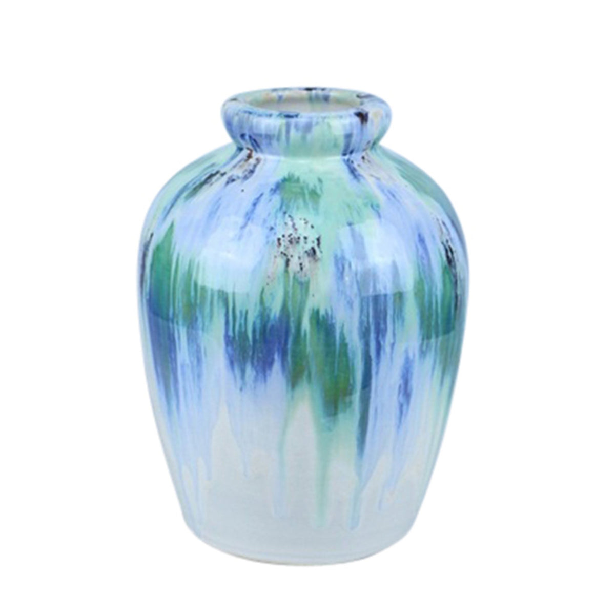CERAMIC VASE, 12", MULTI Vases and Jars| Sagebrook Home