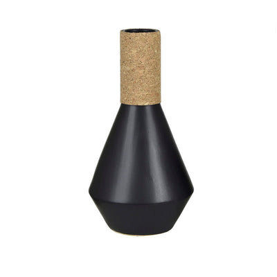 CERAMIC VASE SIZE 7.5x7.5x14.5'' - Al Rugaib Furniture