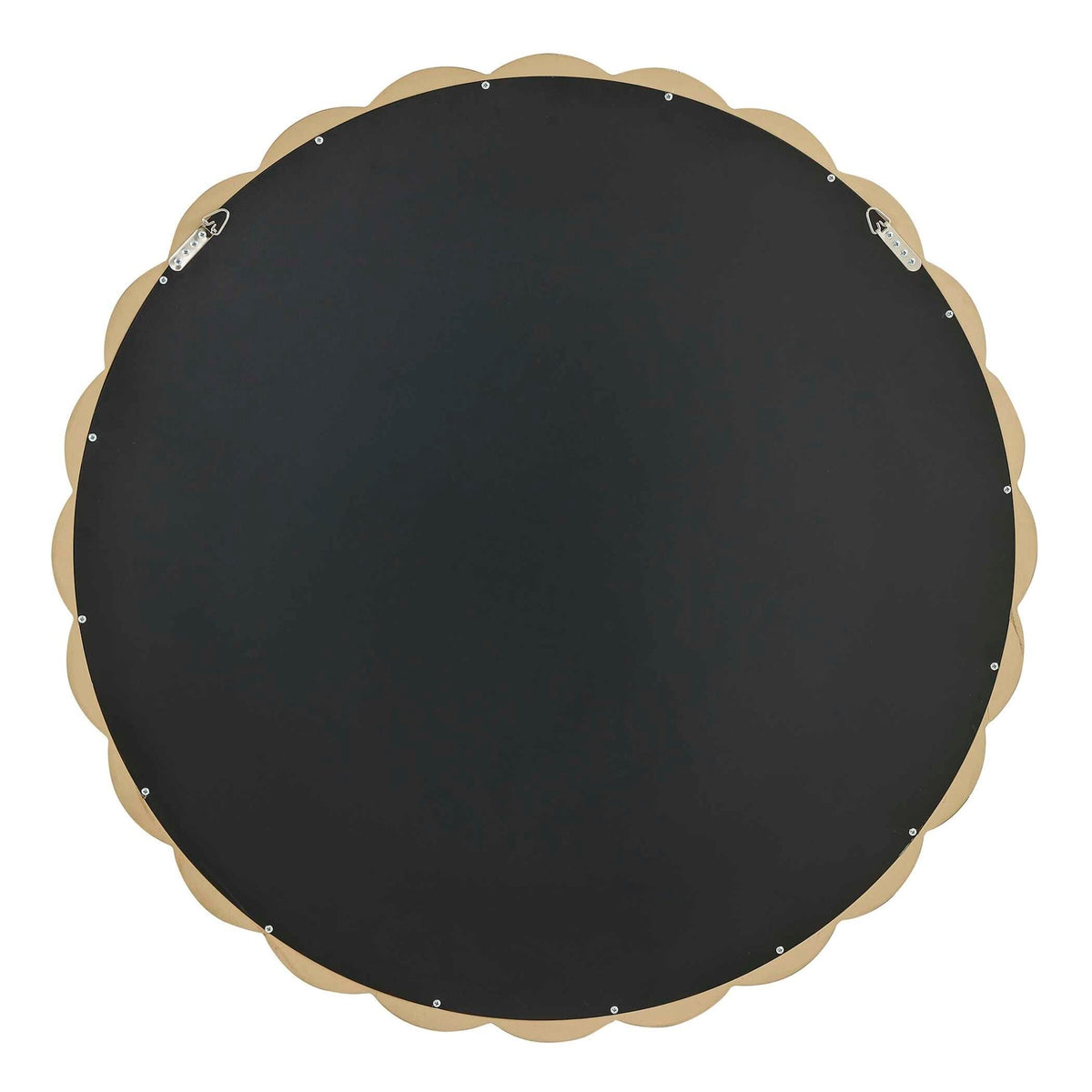 Cerrito Burnished Ivory Round Mirror Mirrors| Uttermost
