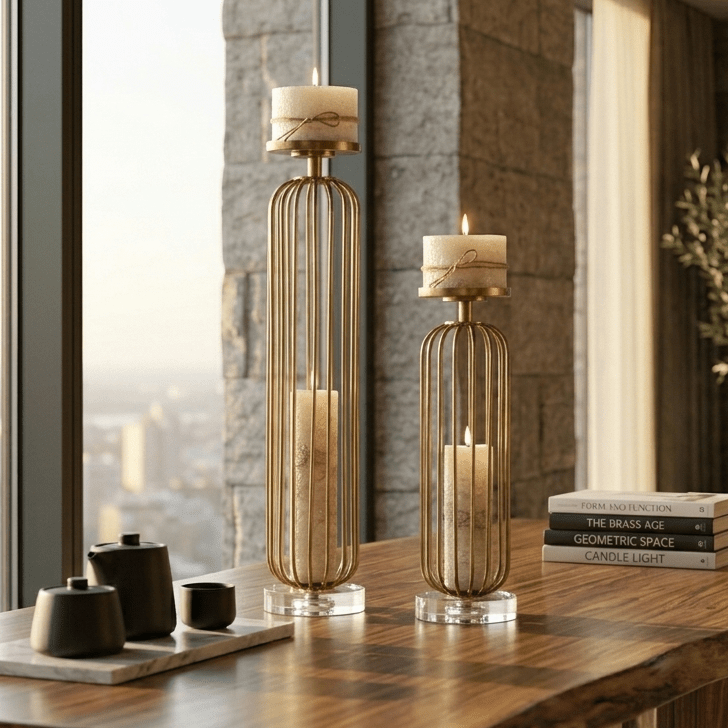 Cesinali Candleholders, S/2 Candle Holders| Uttermost
