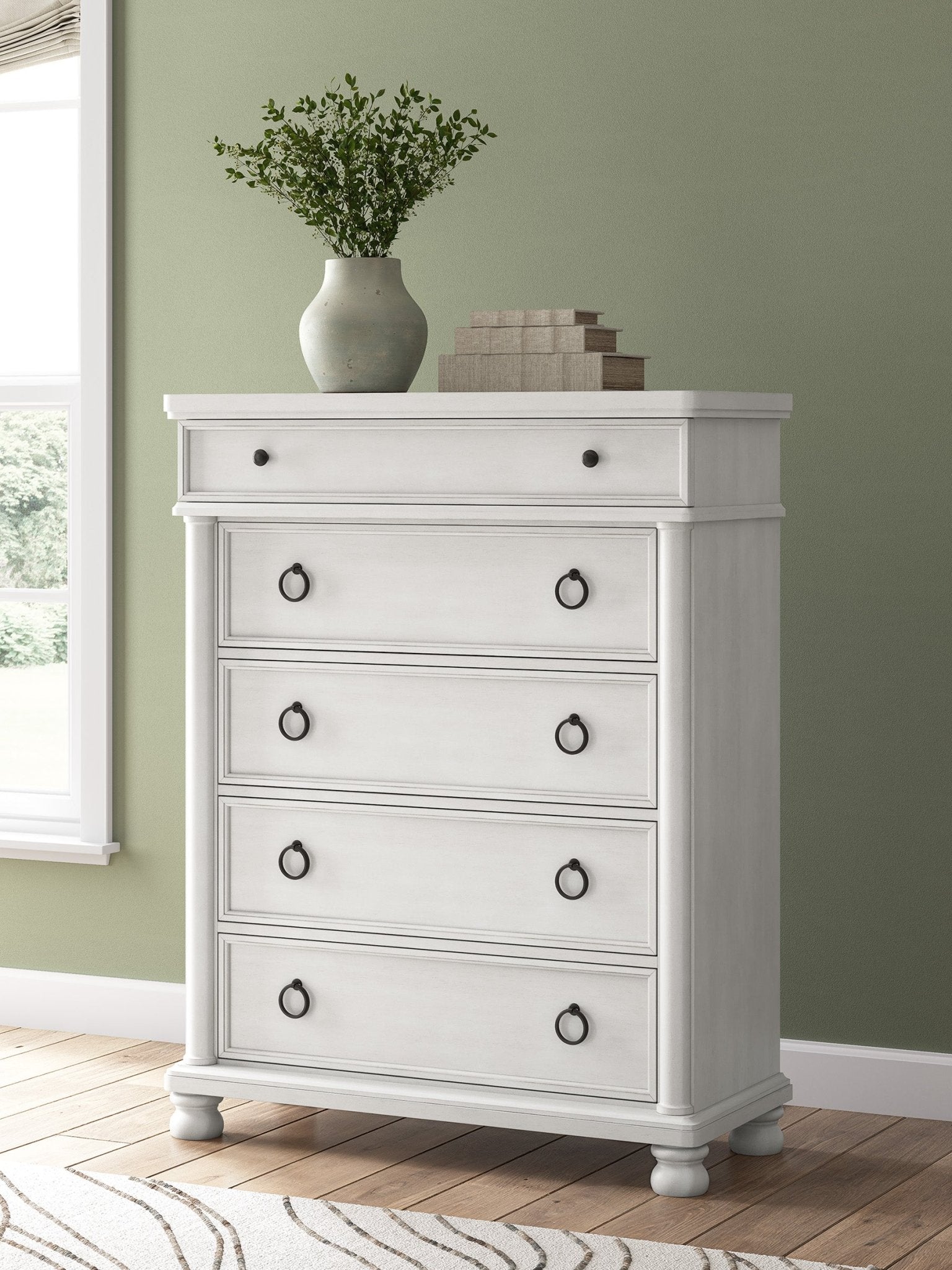 Chadworth Five Drawer Chest Cabinets & Chests| Ashley Homestore