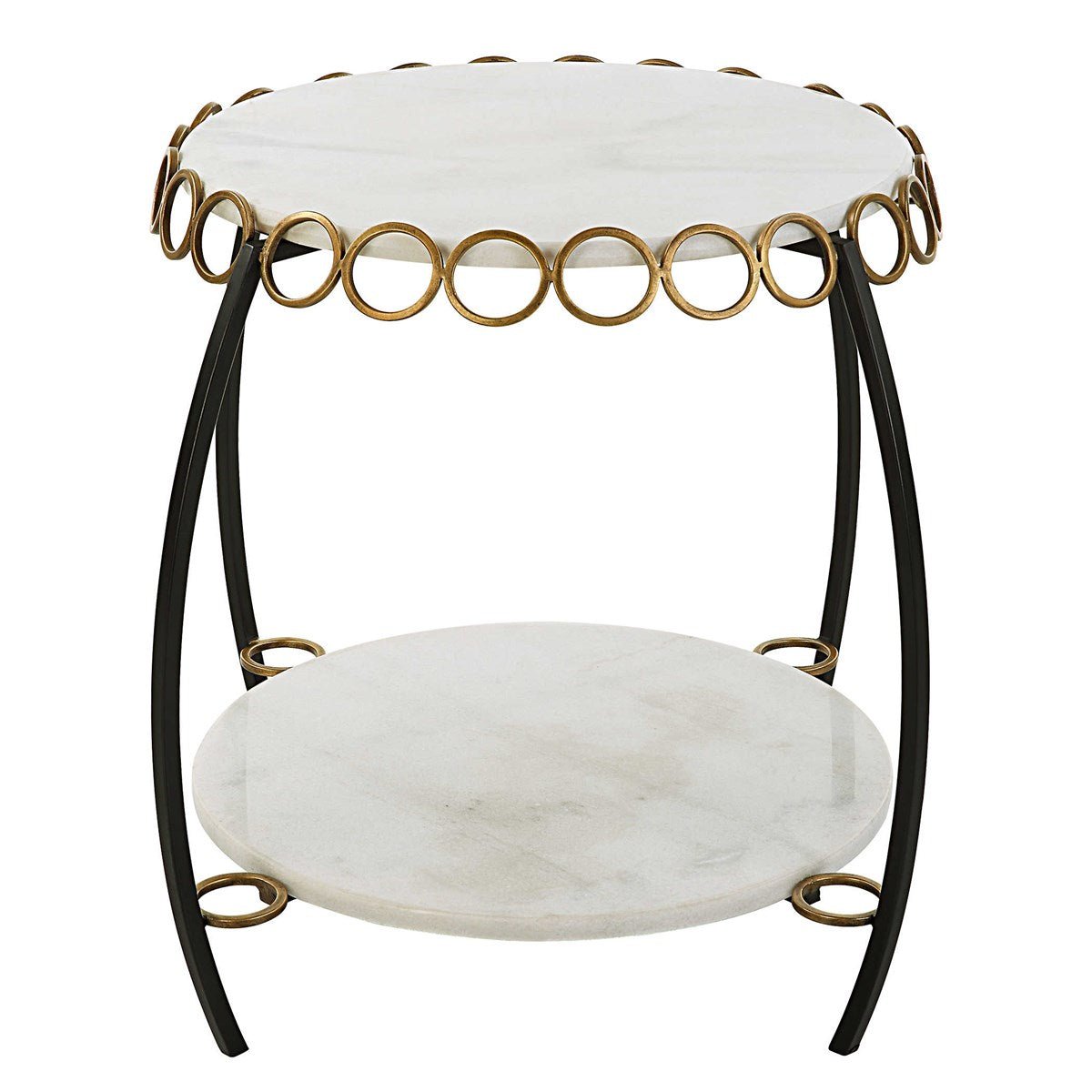 Chainlink Side Table Accent & End Tables| Uttermost