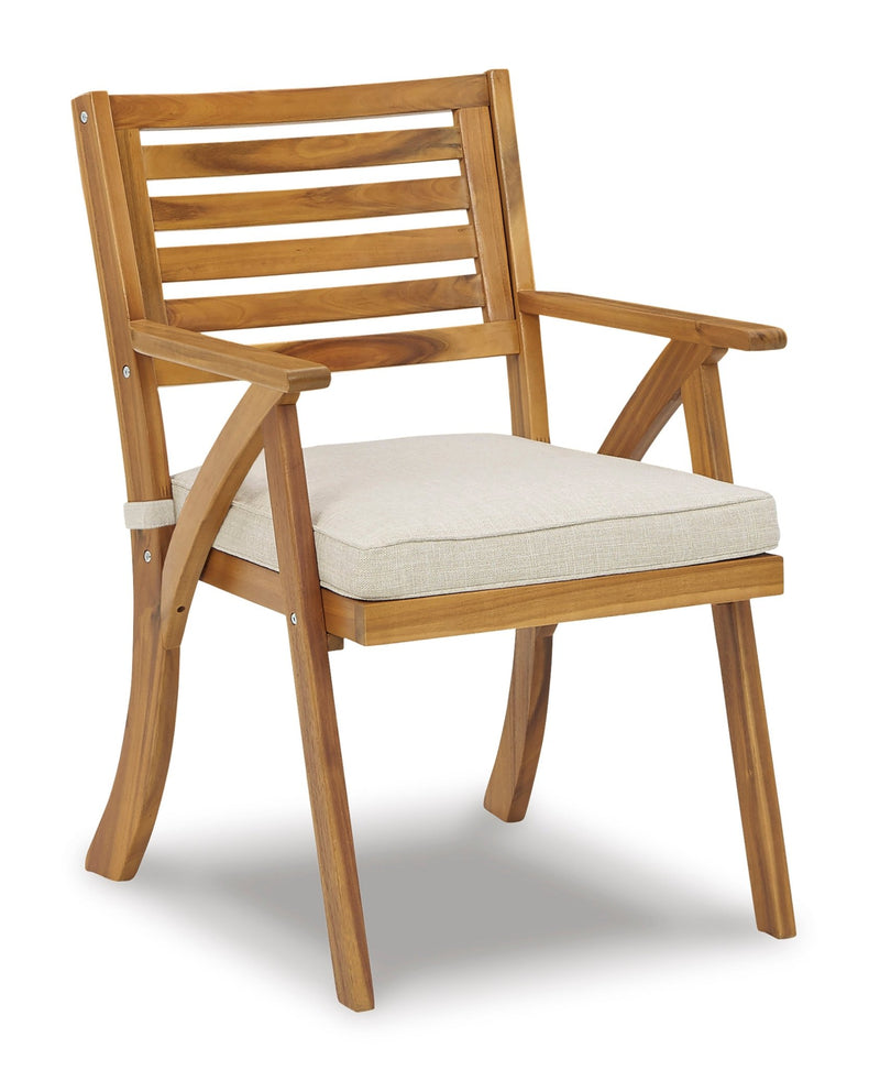 Chairs w/CUSH/Table Set (3/CN) - Al Rugaib Furniture