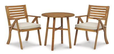 Chairs w/CUSH/Table Set (3/CN) - Al Rugaib Furniture