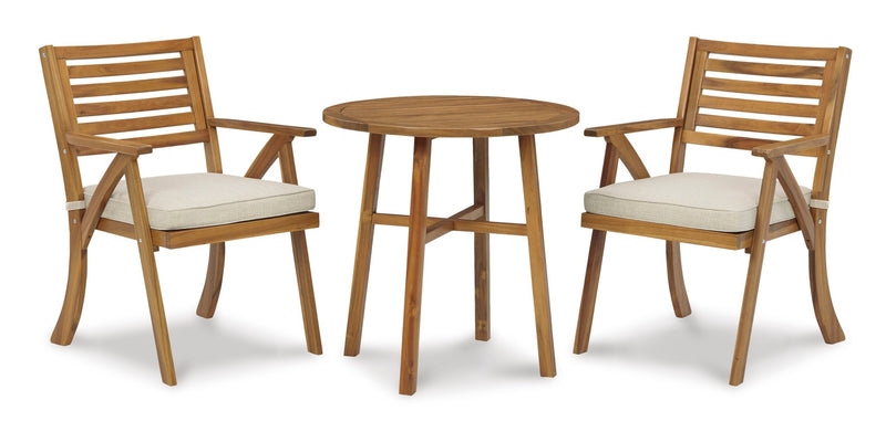 Chairs w/CUSH/Table Set (3/CN) - Al Rugaib Furniture