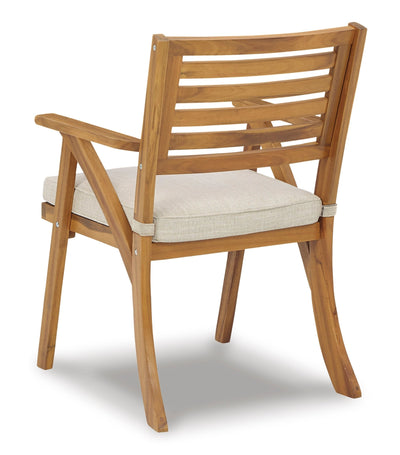 Chairs w/CUSH/Table Set (3/CN) - Al Rugaib Furniture