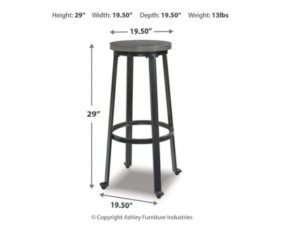 Challiman Bar Height Stool Stools| Ashley Homestore