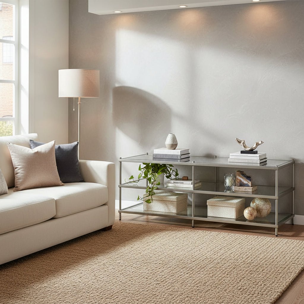 Luxe Champagne Metal Coffee Table Coffee Tables| Crestview