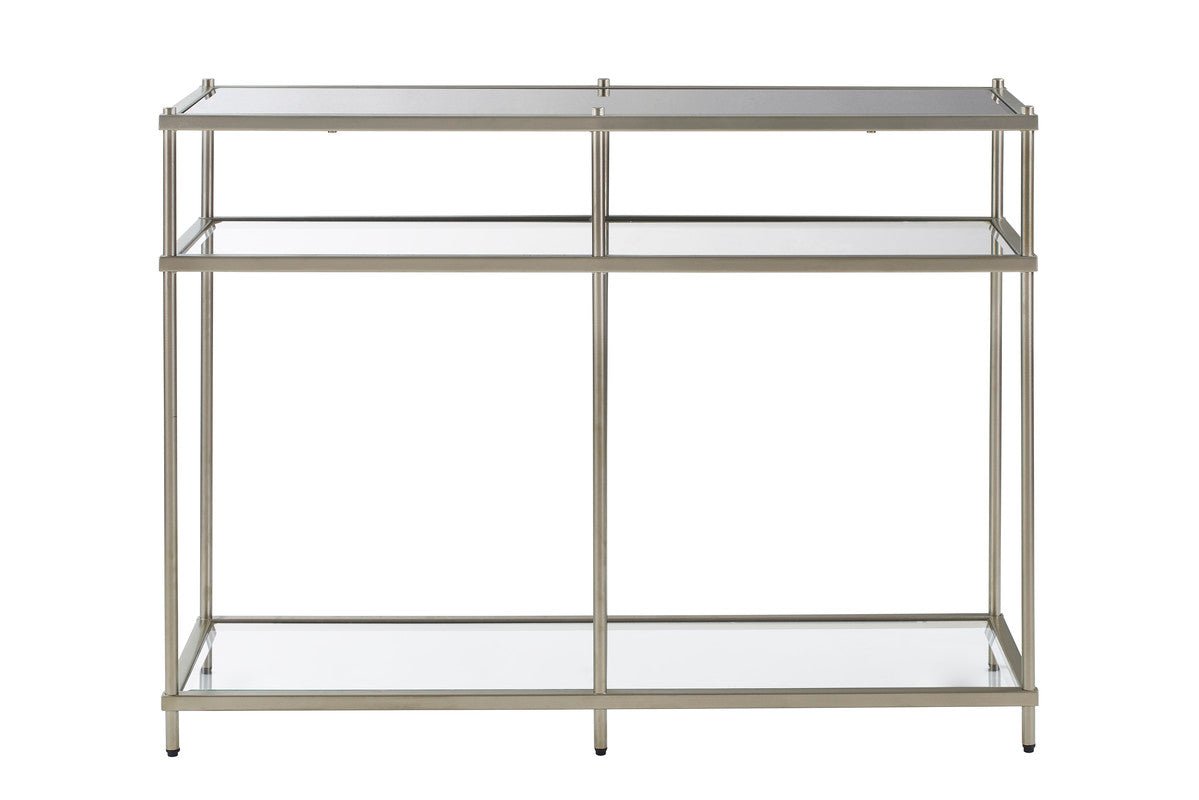 Luxe Champagne Metal Console Consoles & Sideboards| Crestview
