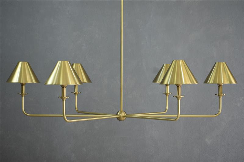 CHANDELIER 6-LT chandeliers| Roots Furniture
