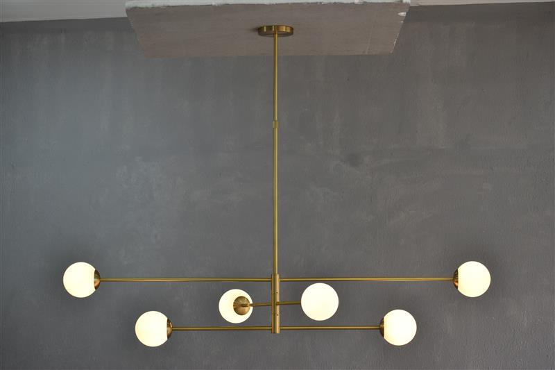 CHANDELIER 6 LT chandeliers| Roots Furniture