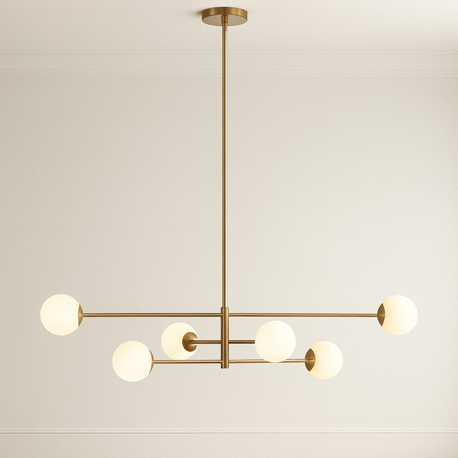 CHANDELIER 6 LT chandeliers| Roots Furniture