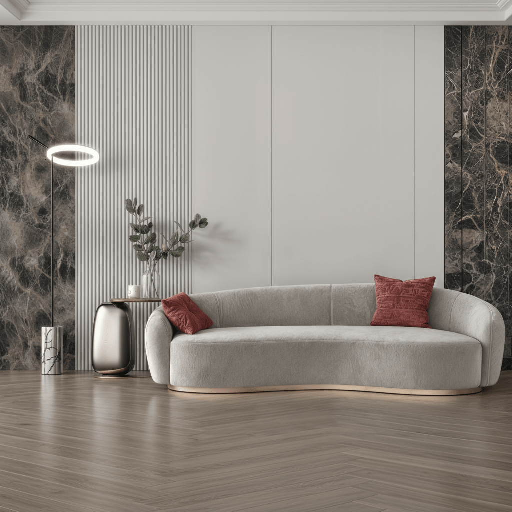 Chanel sofa size 228x85x48 cm Sofas & Loveseats| Oak