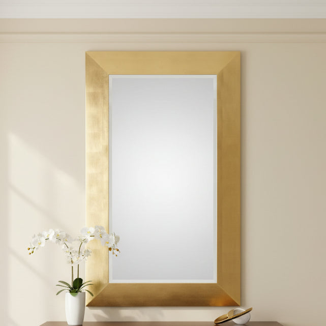 Chaney Gold Leaf Mirror Mirrors| Uttermost