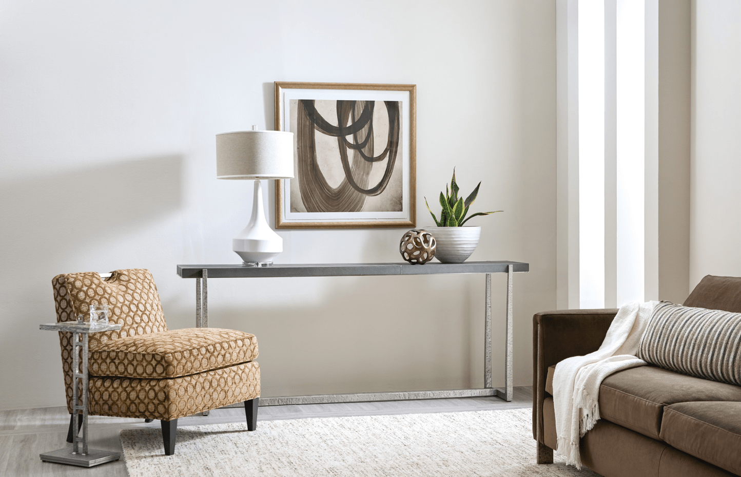 Chapman Mixed Media Console Table Consoles & Sideboards| Hooker