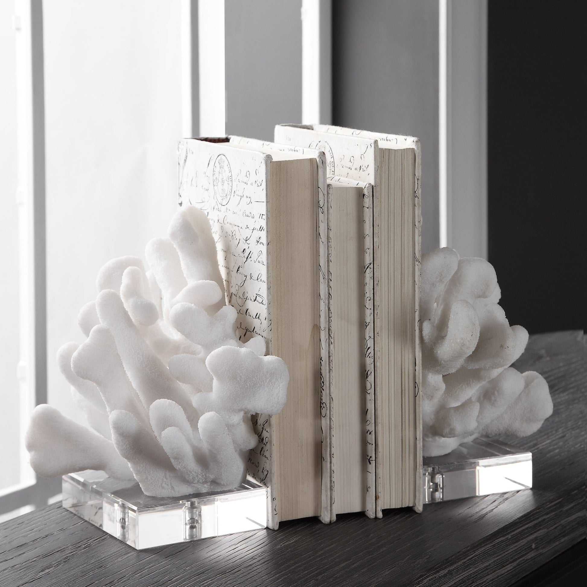 Charbel Bookends, S/2 Table Decors| Uttermost