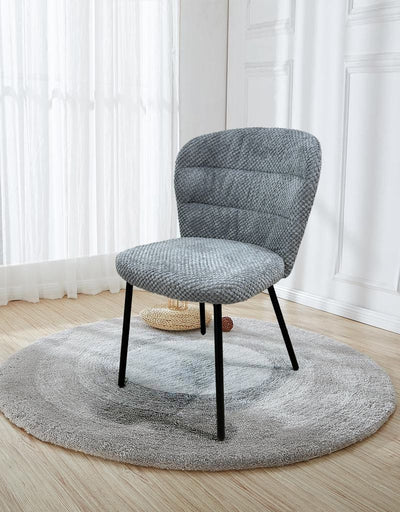Charcoal Elegance Dining Chair - Al Rugaib Furniture