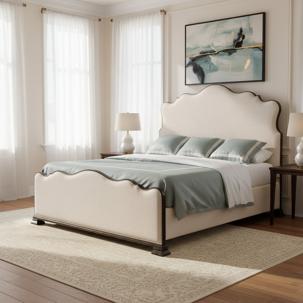 Charleston Cal King Upholstered Bed Beds| Hooker