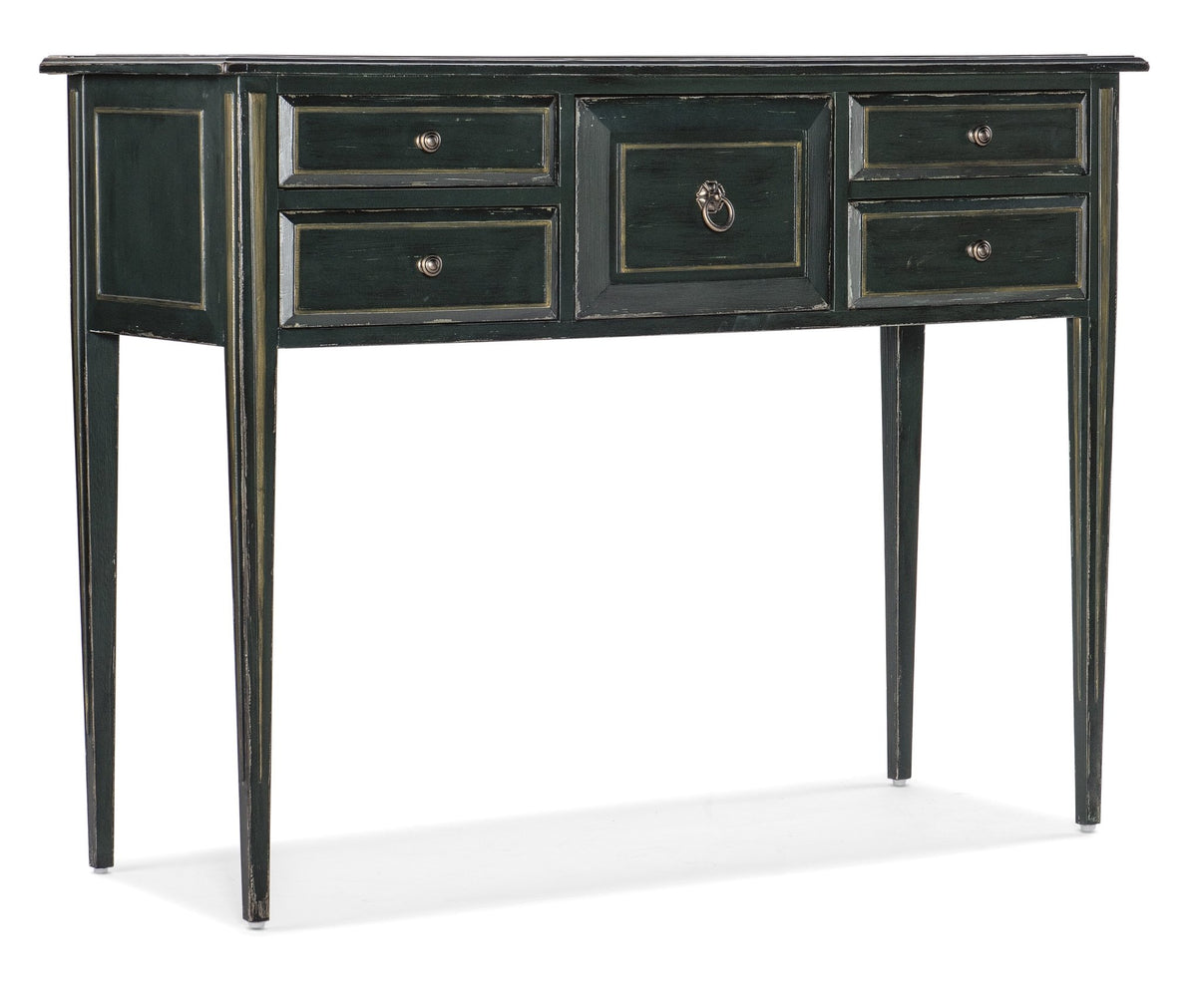 Charleston Five-Drawer Console Table Consoles & Sideboards| Hooker