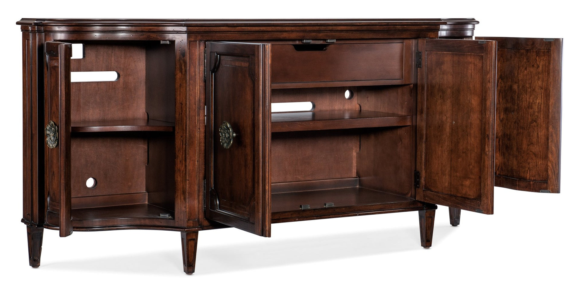 Charleston Four-Door Buffet Consoles & Sideboards| Hooker