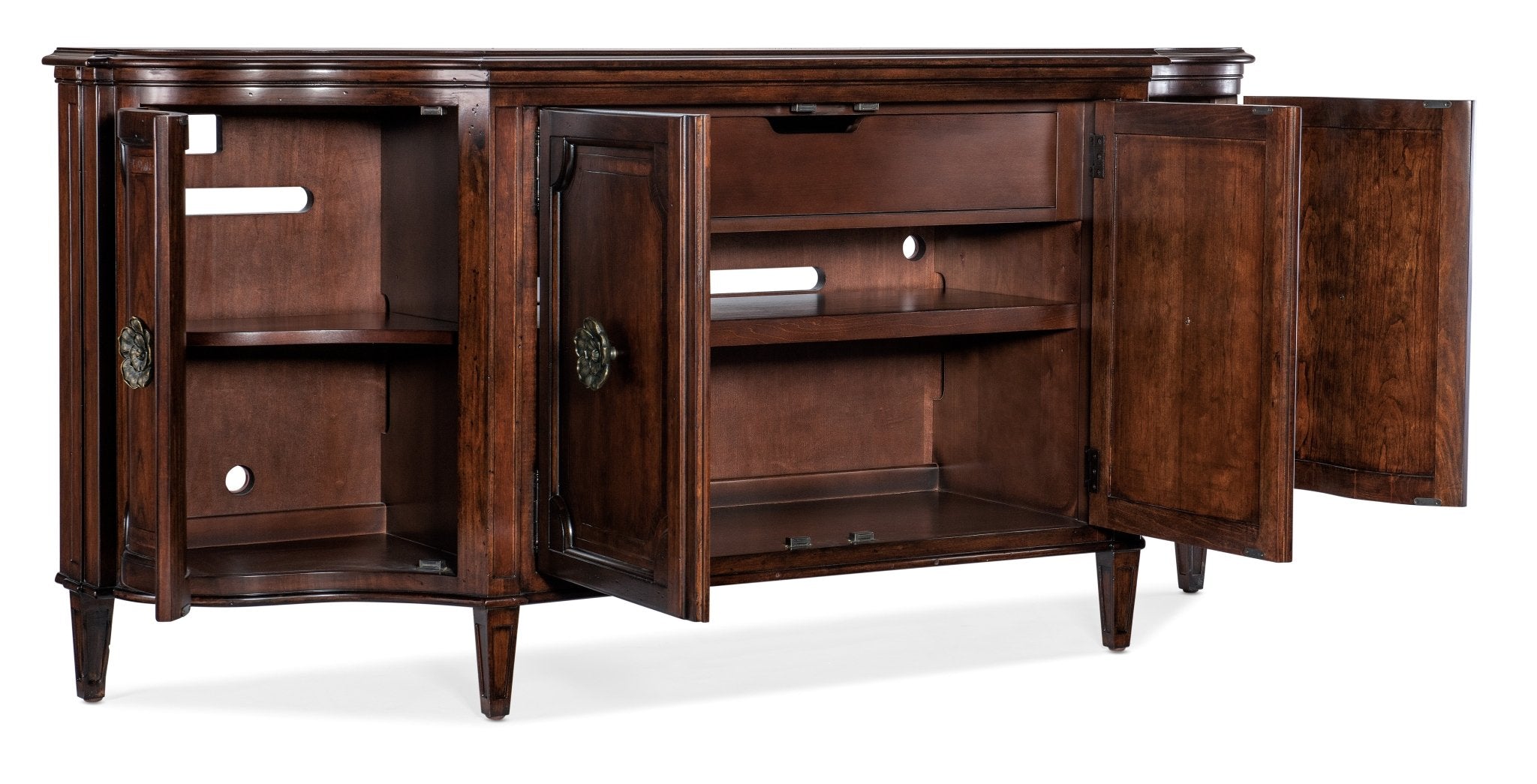 Charleston Four-Door Buffet Consoles & Sideboards| Hooker