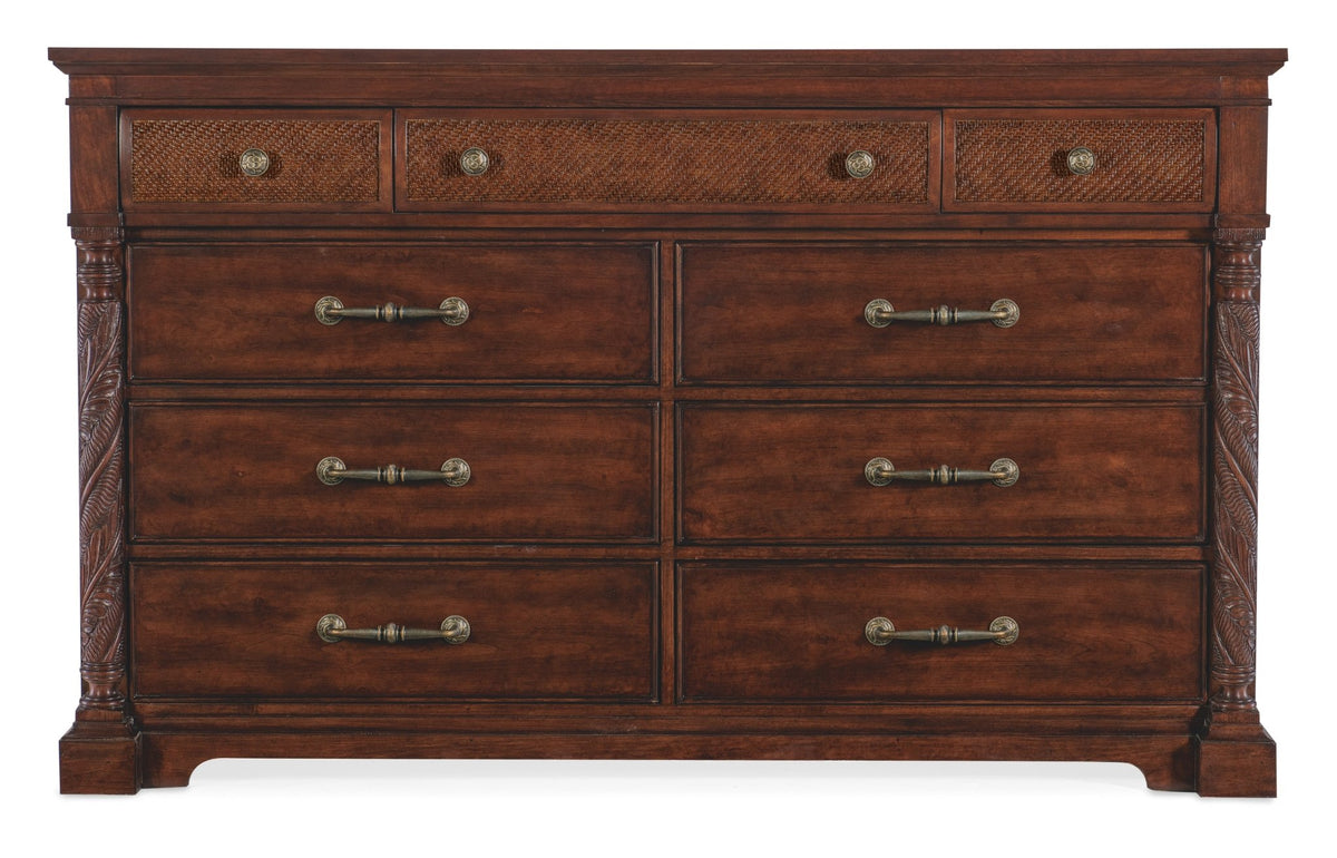 Charleston Nine-Drawer Dresser Dressers| Hooker