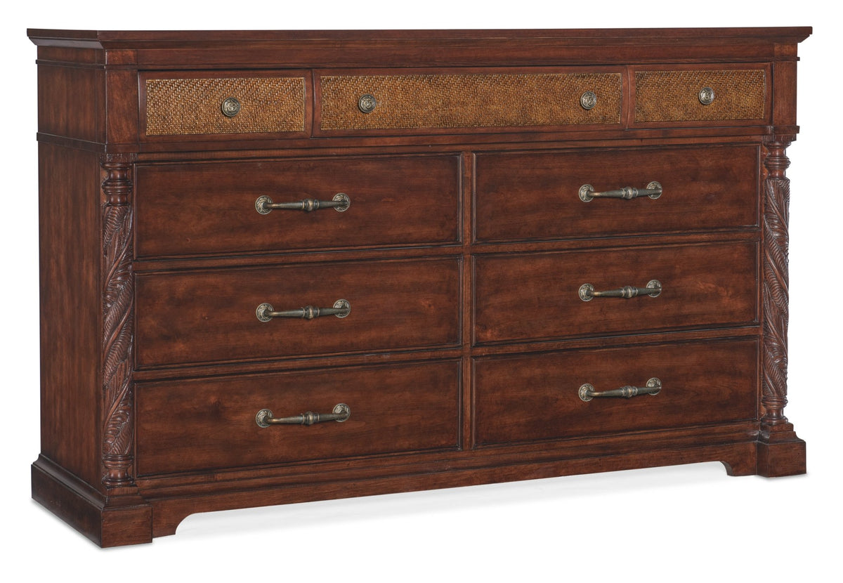 Charleston Nine-Drawer Dresser Dressers| Hooker