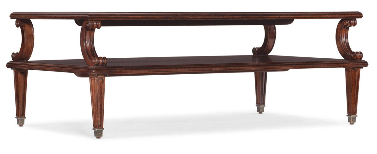 Charleston Rectangle Cocktail Table Coffee Tables| Hooker