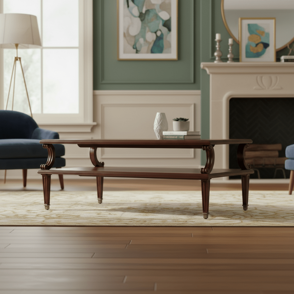 Charleston Rectangle Cocktail Table Coffee Tables| Hooker