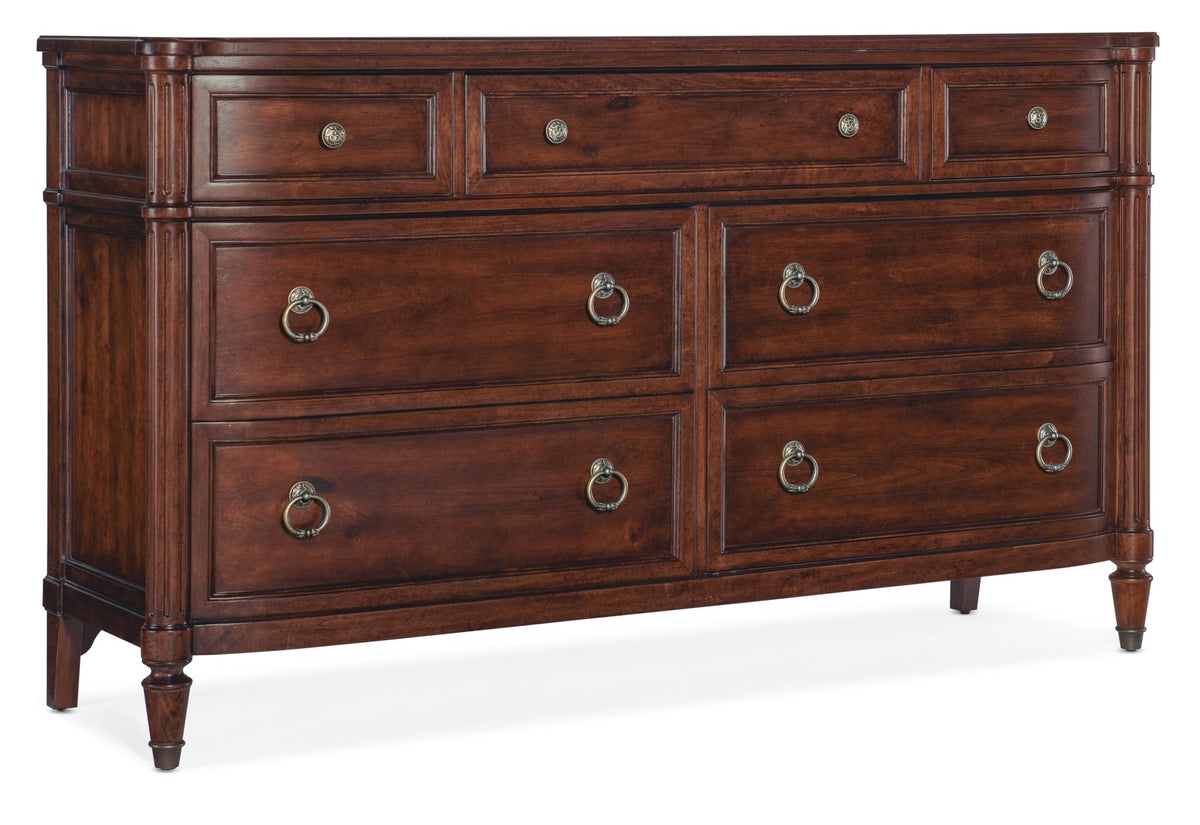 Charleston Seven-Drawer Dresser Dressers| Hooker