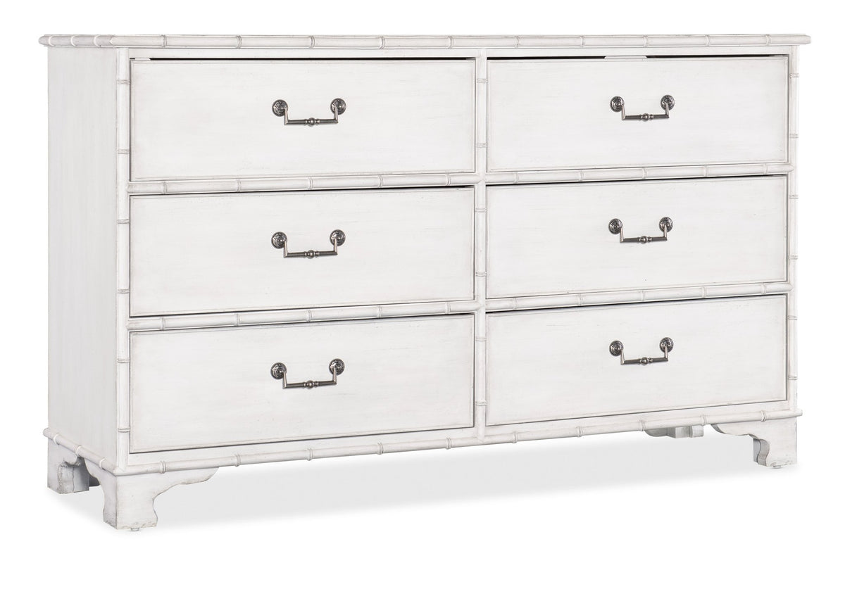 Charleston Six-Drawer Dresser Dressers| Hooker