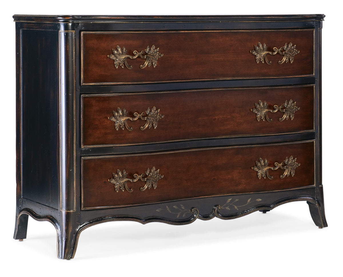 Charleston Three-Drawer Accent Chest Cabinets & Chests| Hooker