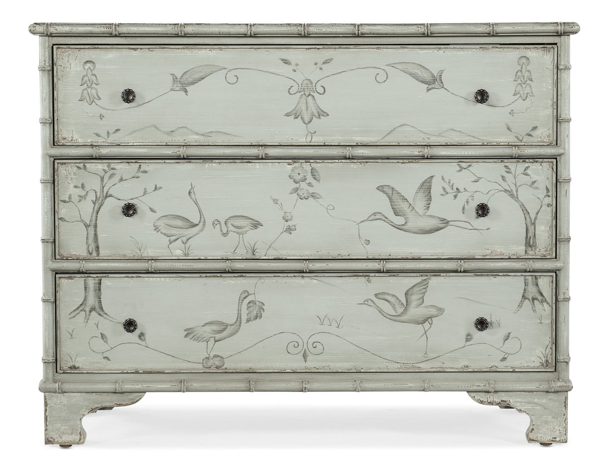 Charleston Three-Drawer Accent Chest Cabinets & Chests| Hooker