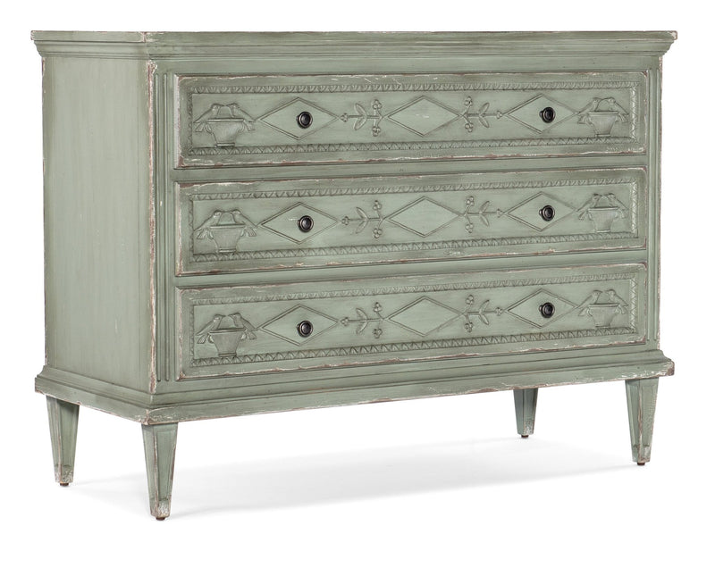 Charleston Three - Drawer Accent Chest - Al Rugaib Furniture