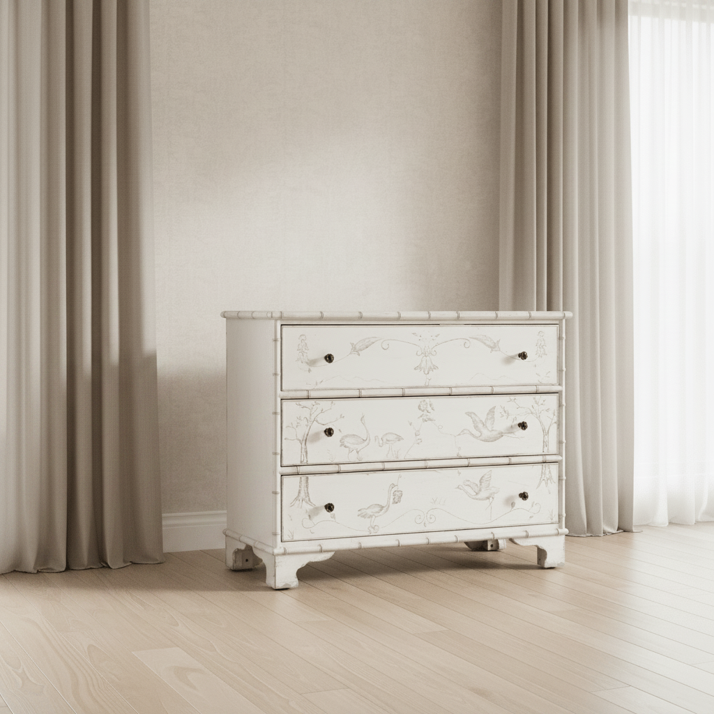Charleston Three-Drawer Accent Chest Cabinets & Chests| Hooker