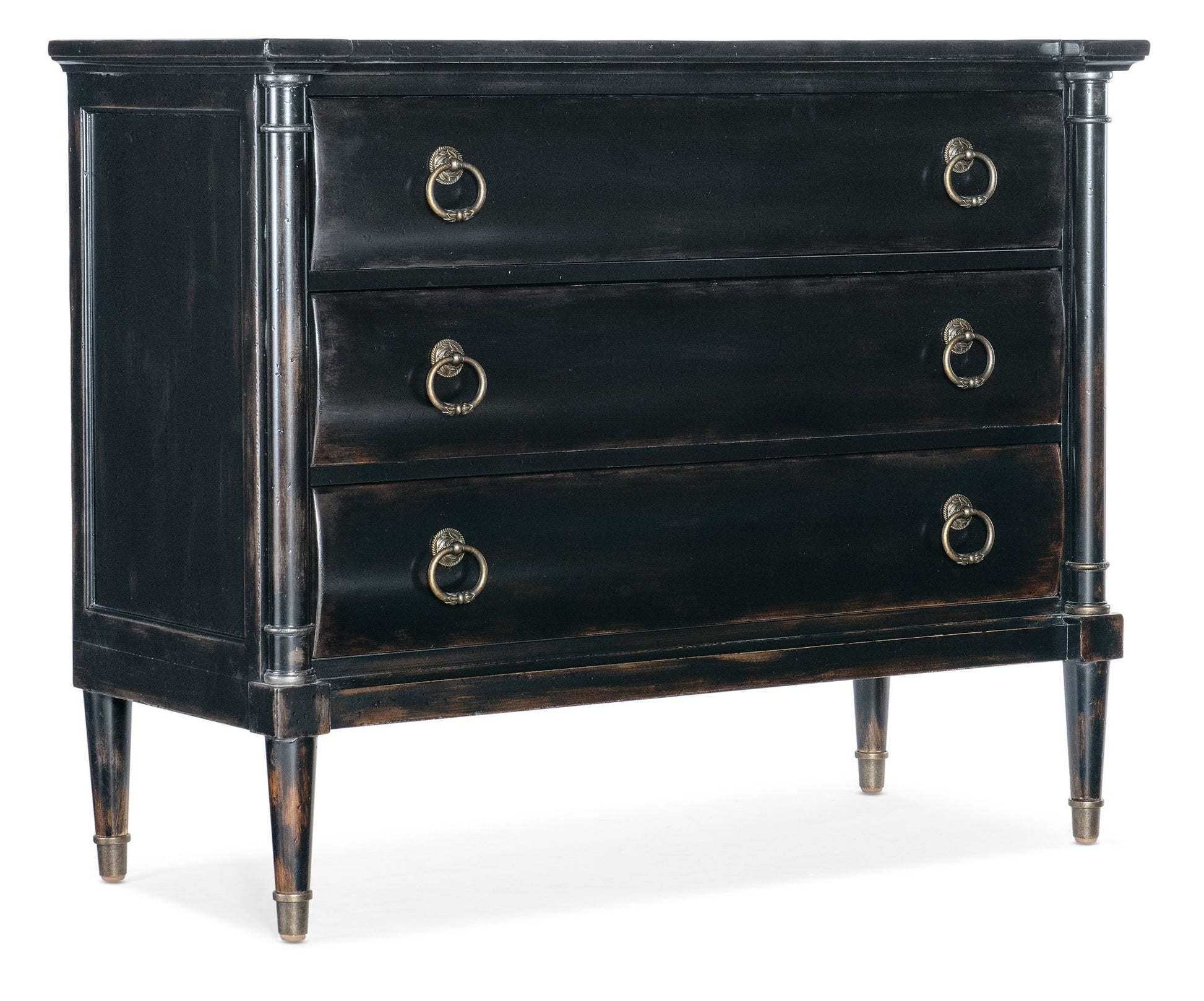 Charleston Three Drawer Chest - Armoire Base Cabinets & Chests| Hooker