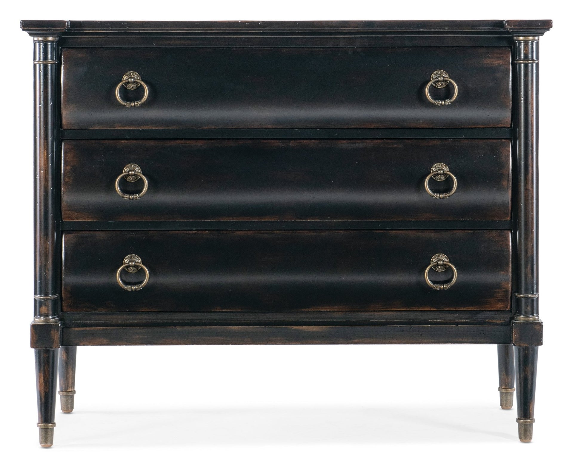Charleston Three Drawer Chest - Armoire Base Cabinets & Chests| Hooker