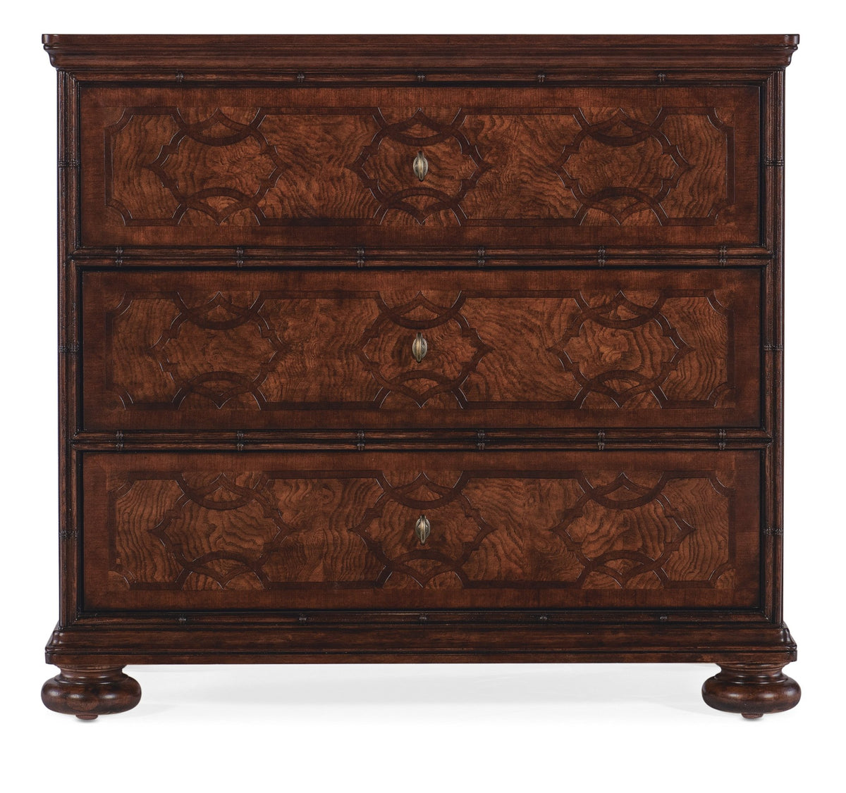 Charleston Three-Drawer Nightstand Nightstands| Hooker