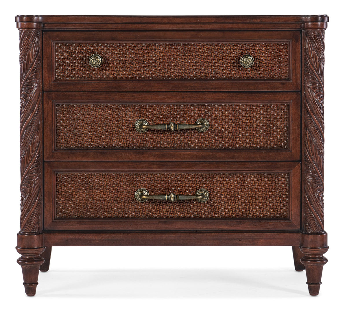 Charleston Three-Drawer Nightstand Nightstands| Hooker