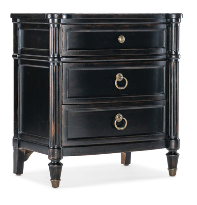 Charleston Three - Drawer Nightstand - Al Rugaib Furniture