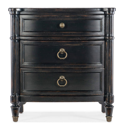Charleston Three - Drawer Nightstand - Al Rugaib Furniture