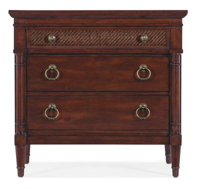 Charleston Three - Drawer Nightstand - Al Rugaib Furniture